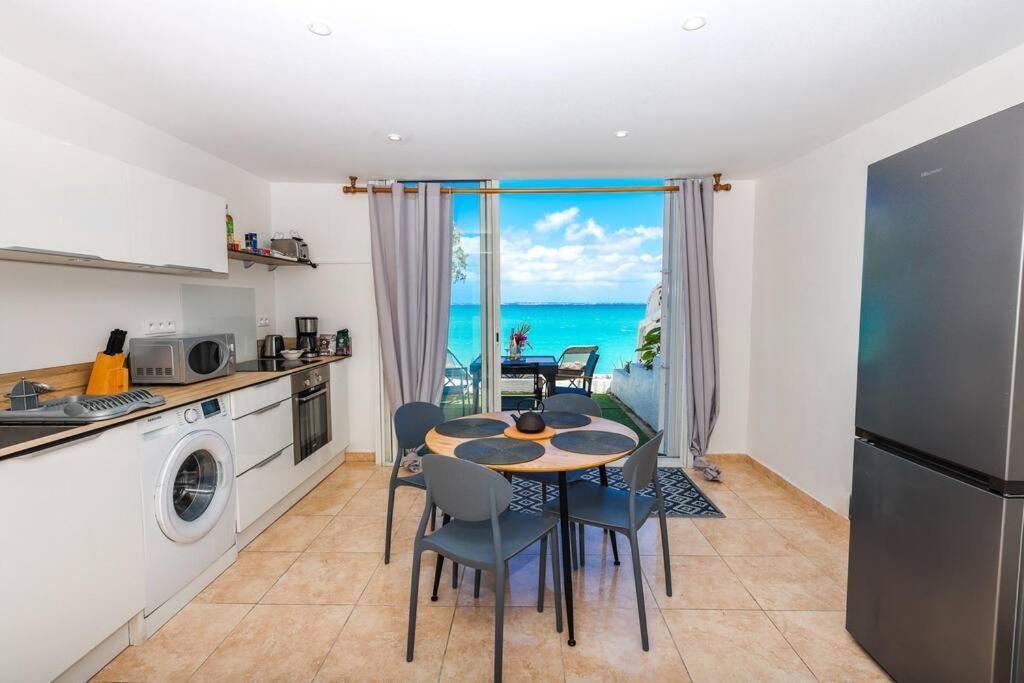 Watalibi - Beachfront Apartment Grand-Case ภายนอก รูปภาพ