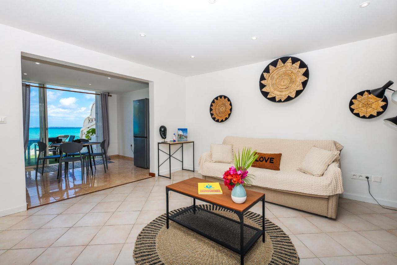 Watalibi - Beachfront Apartment Grand-Case ภายนอก รูปภาพ